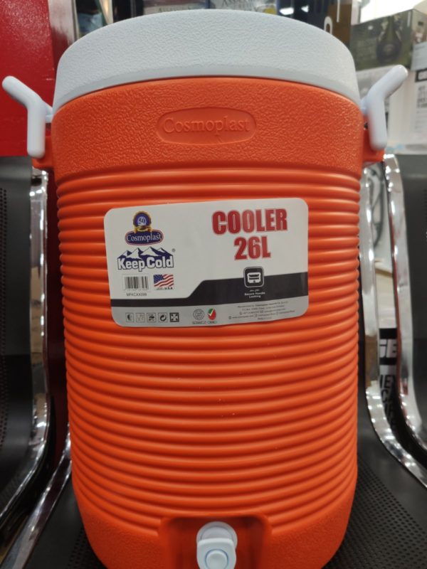 WATER COOLER 26L ORANGE WESTORE