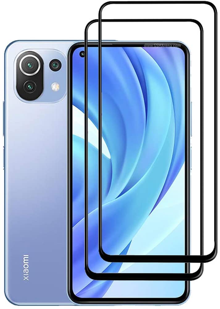 mi 11 lite tempered glass front and back
