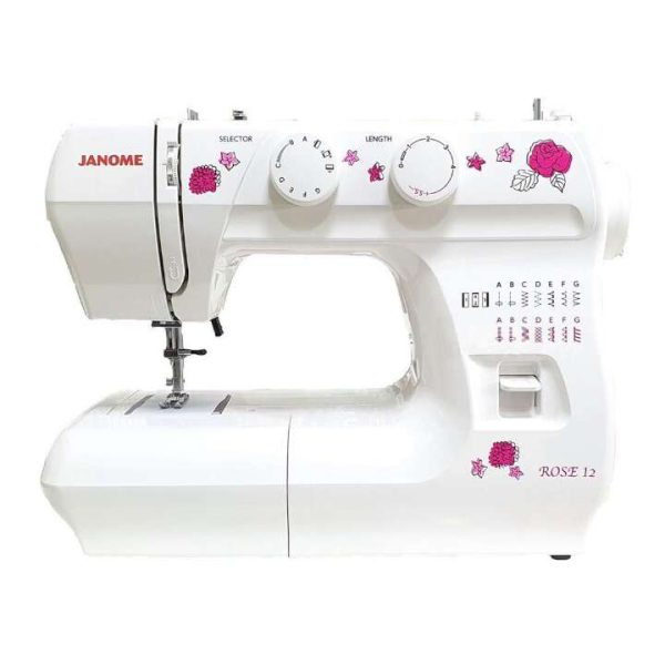 JANOME SEWING MACHINE ROSE 12 LE