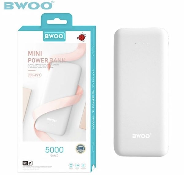 BWOO MINI POWER BANK 5000mAH BO-P27