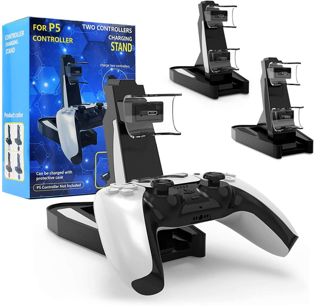 PS5 TWO CONTROLLERS CHARGING STAND – WESTORE