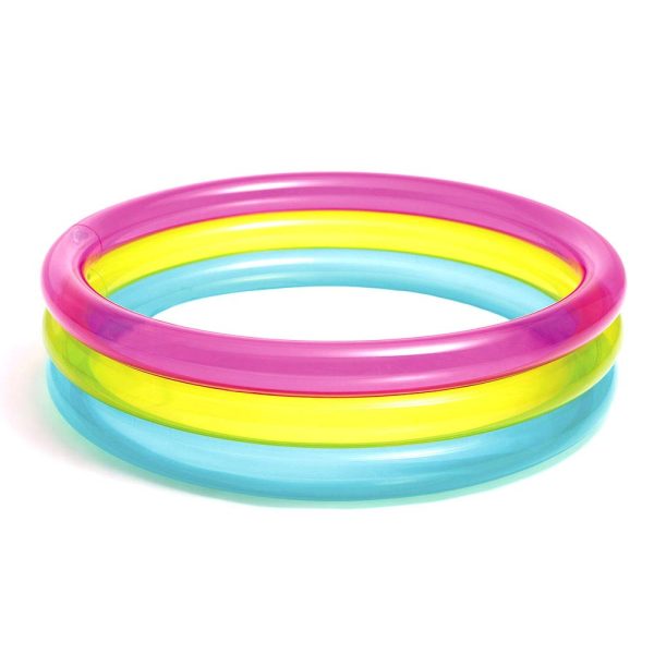 INTEX RAINBOW BABY POOL 57104NP ( 86cm X 25cm - 34" x 10" )