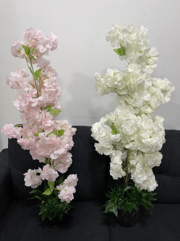 PLASTIC FLOWER PINK B15-013 88CM