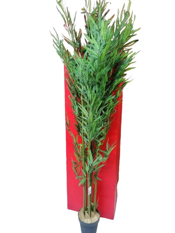 C5-9164 180CM REAL TOUCH BAMBOO  POT PLASTIC TREE - Image 2