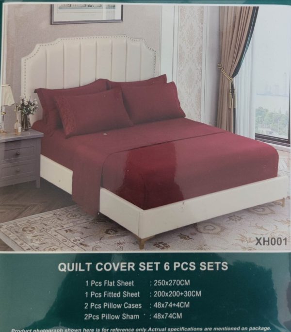 LISIN QUILT COVER SET 6 PCS SET XH001