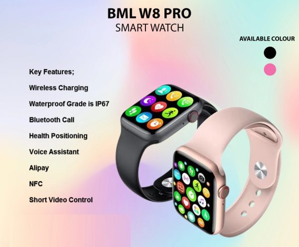 BML SAMRT WATCH W8 PRO SERIES 8 45MM