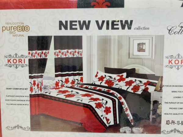 BED SHEET NEW VIEW COLLECTION  6PCS SET XD-PH-10-88B