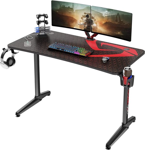 GAMING TABLE MH-GT137 BLACK 126 X 68 X 15.5 CM