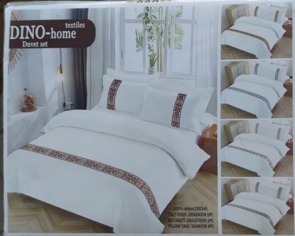 DINO-HOME BEDSHEET DUVET SET 6 PCS SET