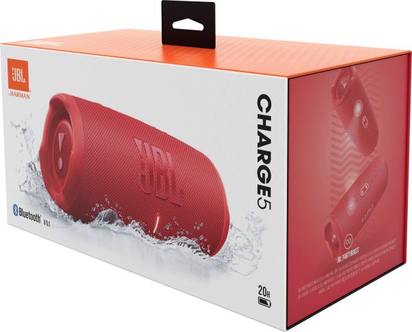 JBL CHARGE 5 SPEAKER RED