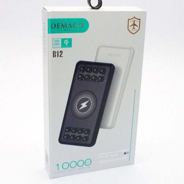 POWER BANK 10000mAH B12 DEMACO - Image 2