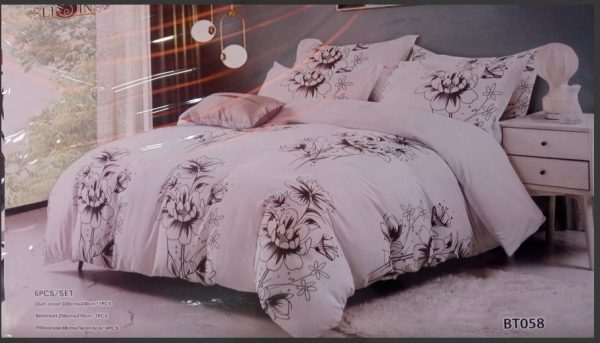 LISIN KING SIZE BEDDING SET 6 PCS BT058