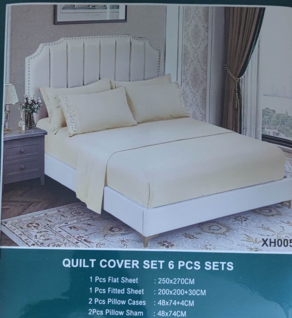 HOME COLLECTION QUILT COVER SET 6 PCS KING SIZE XH005