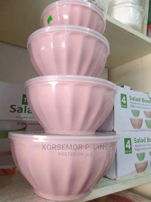 CLASSIC TABLEWARE BOWLS PLASTIC 4PCS SET 8167
