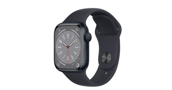 APPLE WATCH SERIES 8 45MM MIDNIGHT SPORT BAND