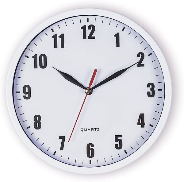 QUARTZ ROUND CLOCK A-90 SM