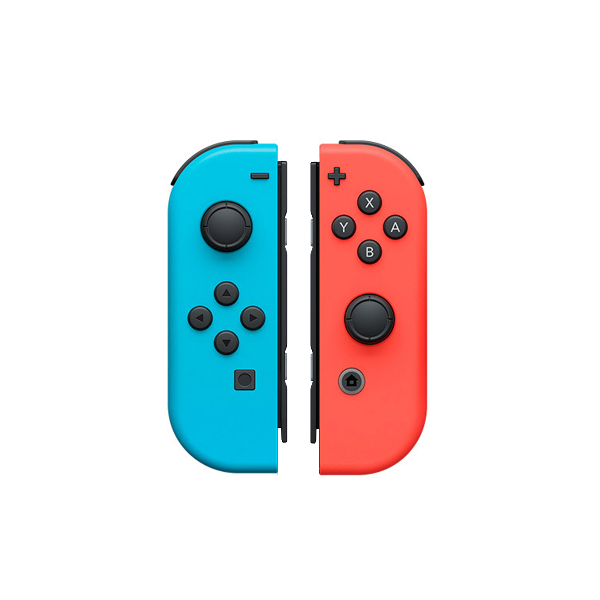 Nintendo Switch with Neon Blue and Neon Red Joy-Con