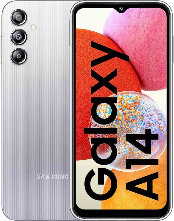 SAMSUNG GALAXY A14 128GB SILVER 6GB RAM