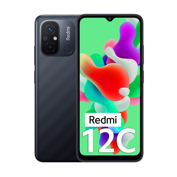 XIAOMI REDMI 12C 64GB BLACK 4GB RAM