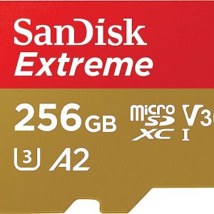 SANDISK EXTREME 256GB MICROSDXC CARD 190MB/S