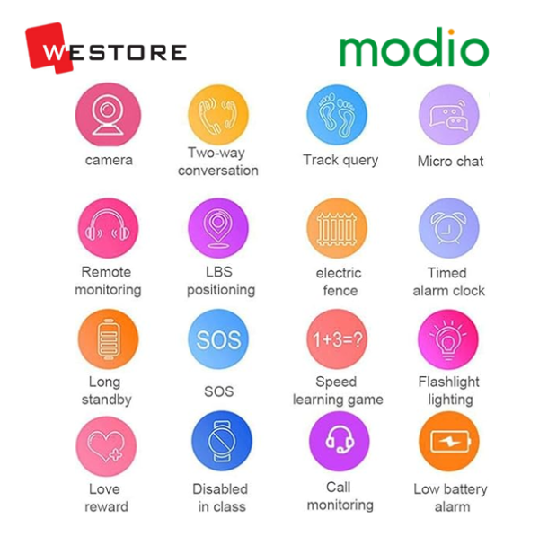 MODIO KIDS SMART WATCH MK06 - Image 6