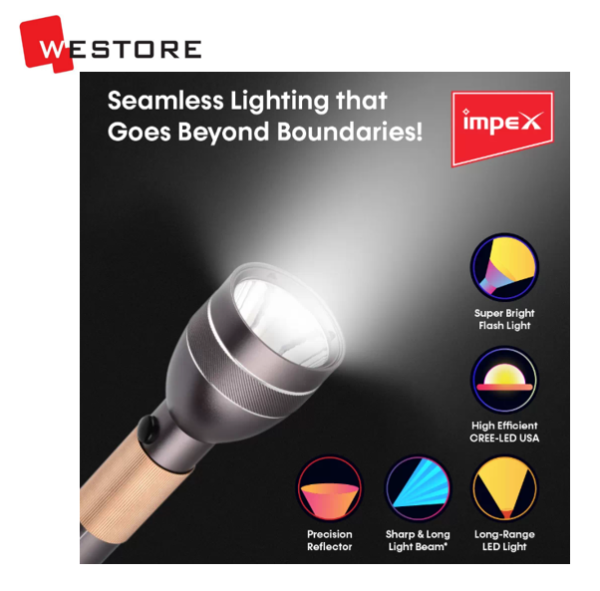 IMPEX LED FLASH LIGHT LEADER P2 RECHARGEABLE - Image 2