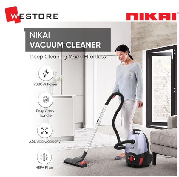 NIKAI VACUUM CLEANER 2000W NVC9260AI - Image 5