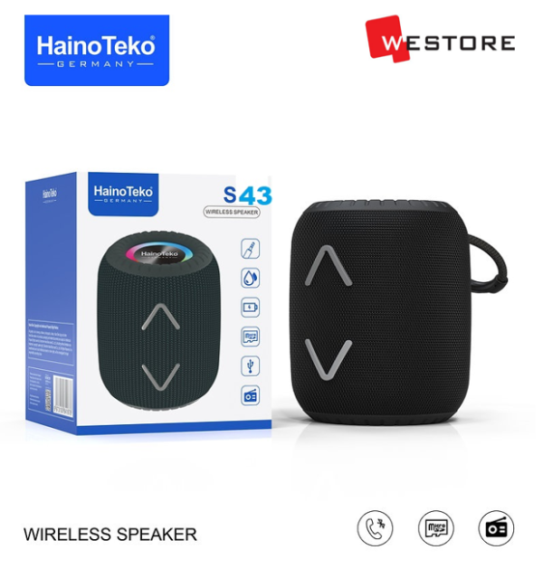 HAINO TEKO S43 BLUETOOTH WIRELESS SPEAKER