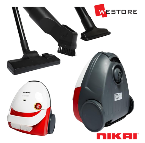 NIKAI VACUUM CLEANER 1400W NVC2302A1 - Image 4