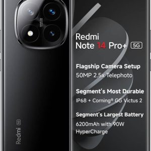 XIAOMI REDMI NOTE 14 PRO PLUS 5G 512GB TITAN BLACK 12GB RAM