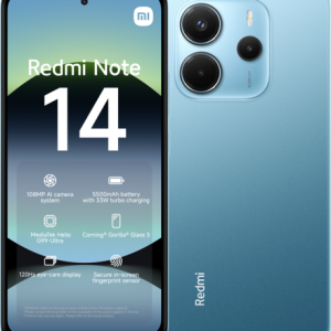 XIAOMI REDMI NOTE 14 4G 128GB OCEAN BLUE 6GB RAM