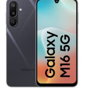 SAMSUNG GALAXY M16 5G 128GB THUNDER BLACK 6GB RAM