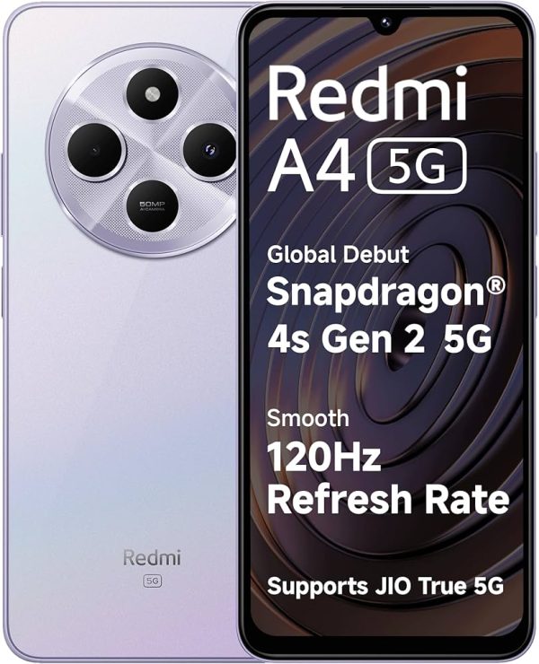 XIAOMI REDMI A4 5G 128GB SPARKLE PURPLE 4GB RAM