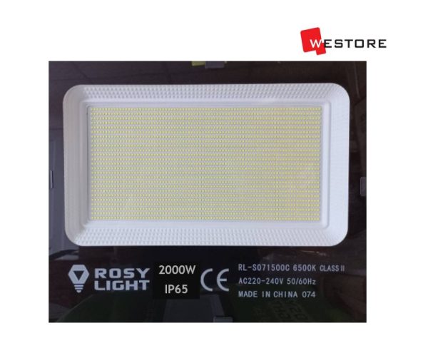 ROSY LIGHT LED FLOOD LIGHT RL-S071200C 2000W IP65