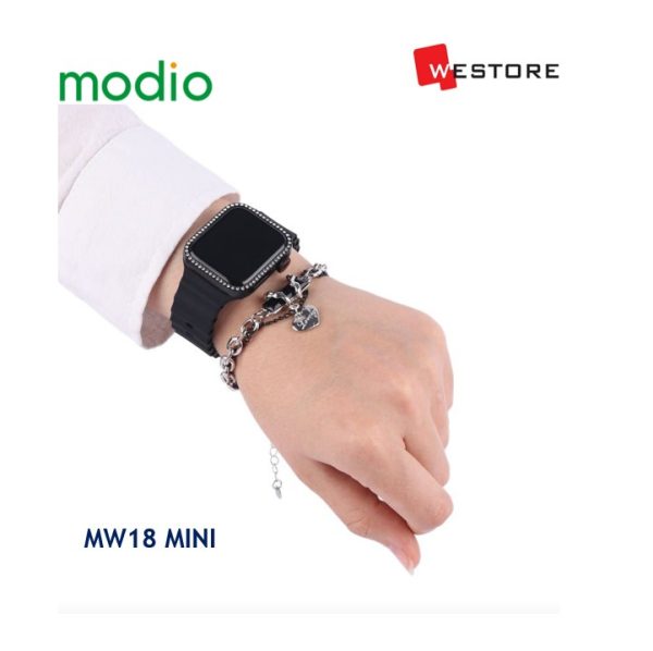 MODIO SMART WATCH MW18 MINI 2- PAIRS STRAP 36MM - Image 5