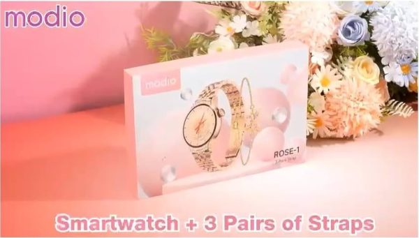 MODIO WATCH ROSE-1  3 PAIRS STRAP 36MM - Image 4