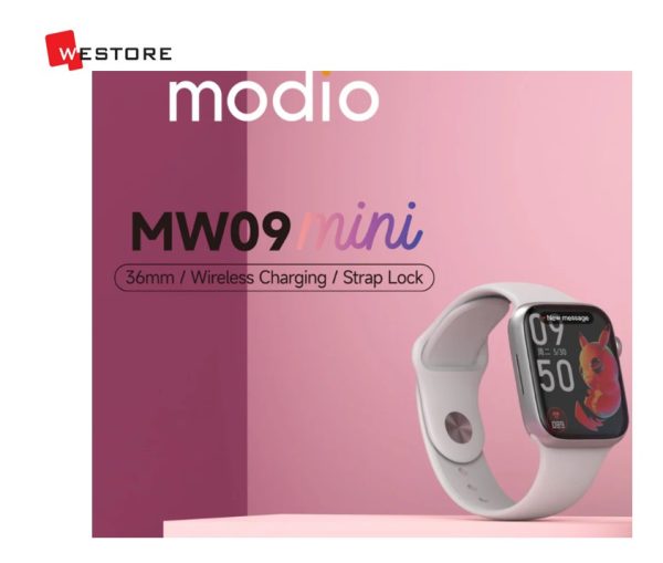 MODIO SMART WATCH MW09 MINI 36MM WIRELESS CHARGING