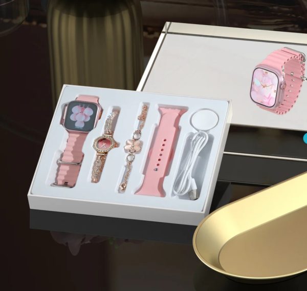 TELZEAL SMART WATCH TC03 MINI 38MM 2 PAIRS STRAP - Image 4