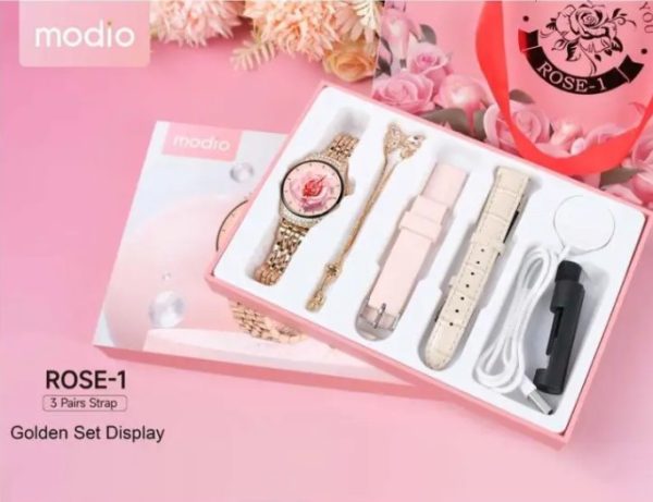 MODIO WATCH ROSE-1  3 PAIRS STRAP 36MM - Image 3