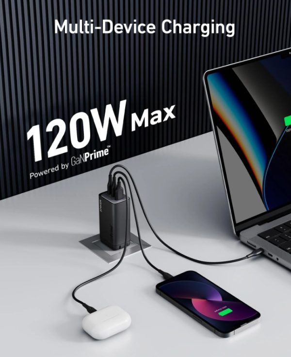 ANKER 737 CHARGER GANPRIME 120W - Image 3
