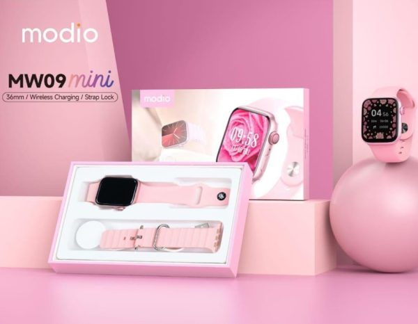 MODIO SMART WATCH MW09 MINI 36MM WIRELESS CHARGING - Image 2