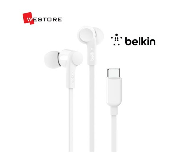 BELKIN HEADPHONES WITH USB-C CONNECTOR