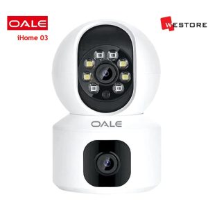 OALE iHOME 03 1080P 360° DUAL SECURITY CAMERA WITH NIGHT VISION
