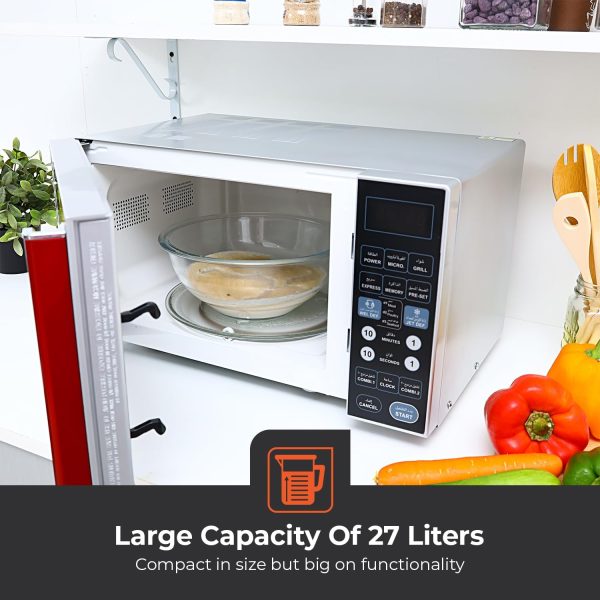 GEEPAS DIGITAL MICROWAVE OVEN 27L GMO1876 - Image 5