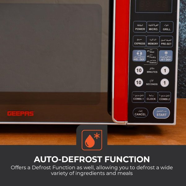 GEEPAS DIGITAL MICROWAVE OVEN 27L GMO1876 - Image 6