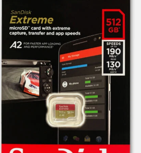 SANDISK EXTREME  512GB