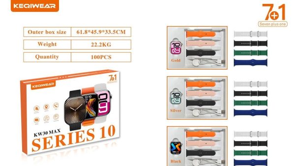 KEQIWEAR SMART WATCH KW 30 MAX 7 PLUS 1