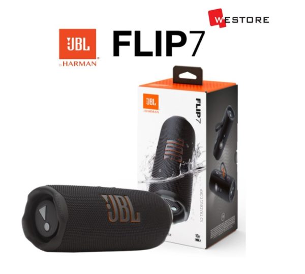 BL FLIP 7 PORTABLE WATERPROOF AND DROP PROOF SPEAKER BLACK