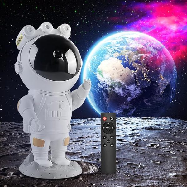 ASTRONAUT STAR PROJECTOR WITH NEBULA - TIMER & REMOTE CONTROL, TYD-YHY-001 - Image 2