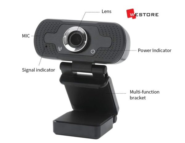 WEB CAMERA FULL HD 1080P HY-X53 0614 USB - Image 6